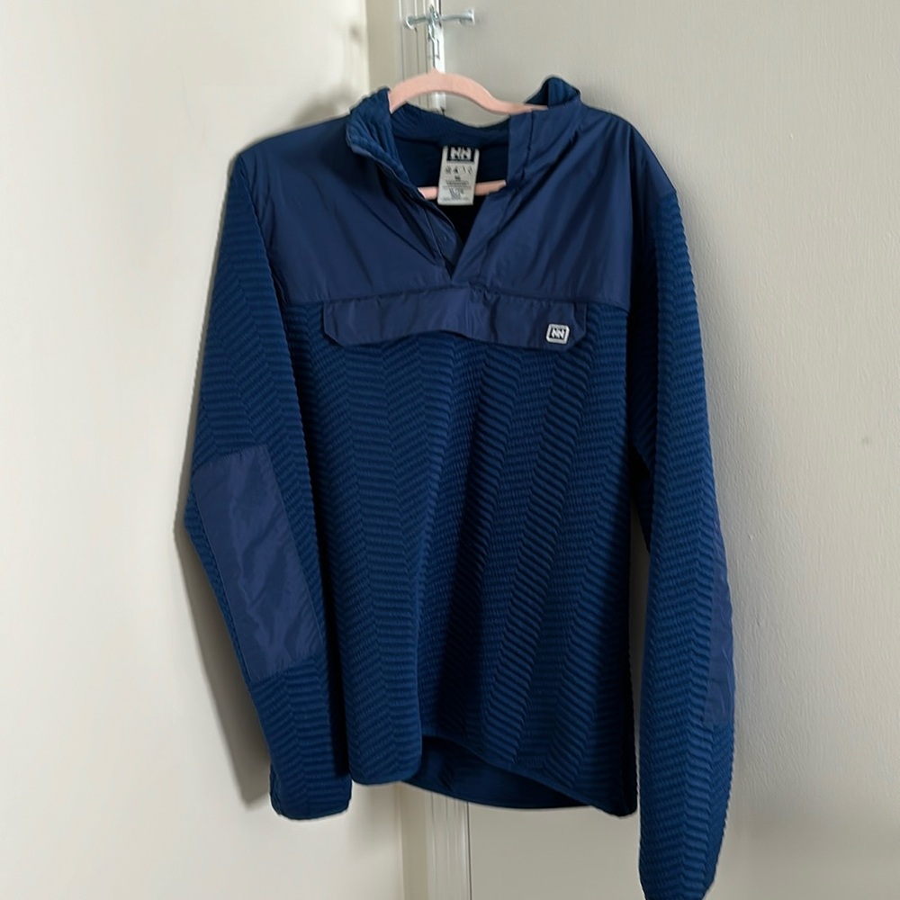 Blue quarter sweatshirt